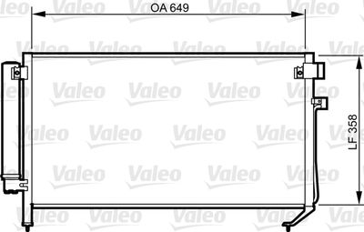 KLİMA RADYATORU SUBARU FORESTER 02>05 – VL814312