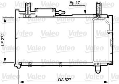 KLİMA RADYATORU SUZUKI SWIFT III 05> – VL814327
