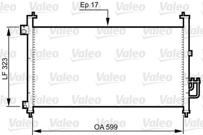 KLİMA RADYATORU HONDA CIVIC 07>11 – VL814333