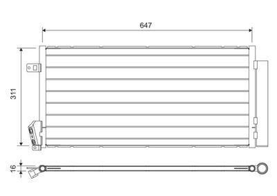 KLİMA RADYATORU DOBLO III 1,6 MULTIJET – VL814377
