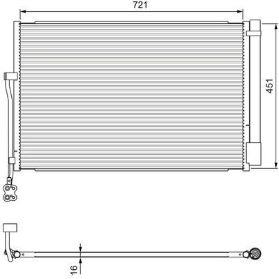 KLİMA RADYATÖRÜ VW TOUAREG – VL814379
