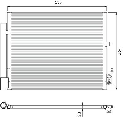 KLİMA RADYATORU MERIVA B – VL814382