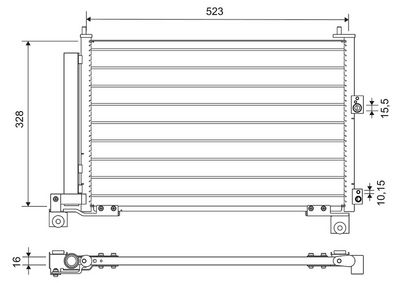 KLİMA RADYATÖRÜ FORD RANGER 2006 – VL814403