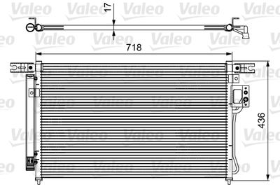 KLİMA RADYATÖRÜ HYUNDAI SANTA FE – VL814425