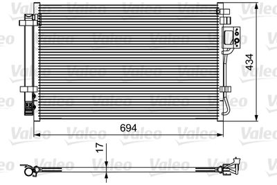 KLİMA RADYATÖRÜ KIA SORENTA – VL814429