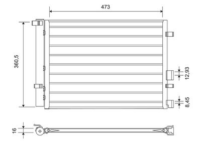 KLİMA RADYATÖRÜ HYUNDAI İ20 – VL814435