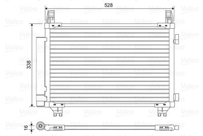 KLİMA RADYATÖRÜ TOYOTA  YARIS – VL814449