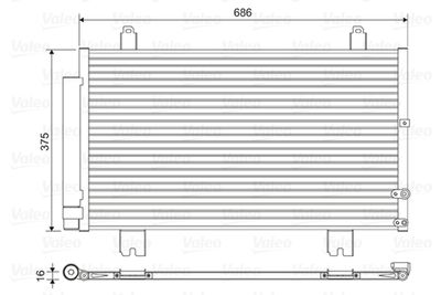 KLİMA RADYATÖRÜ LEXUS GS350 GS430 – VL814451