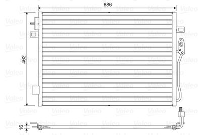 KLİMA RADYATÖRÜ DODGE JOURNEY – VL814453
