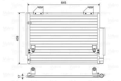KLİMA RADYATÖRÜ TOYOTA  HILUX – VL814457
