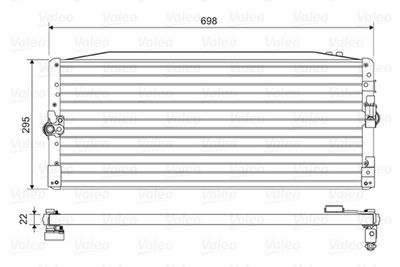 KLİMA RADYATÖRÜ TOYOTA COROLLA – VL814473