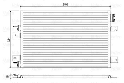 KLİMA RADYATÖRÜ JEEP SEBRING, COMPASS, PATRIOT – VL814492
