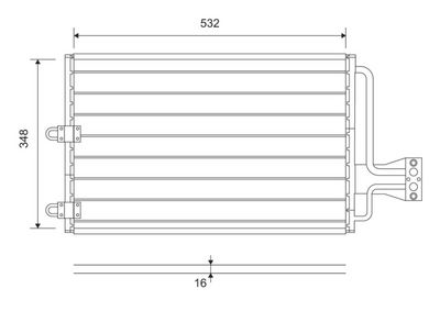 KLİMA RADYATÖRÜ XANTIA – VL816803