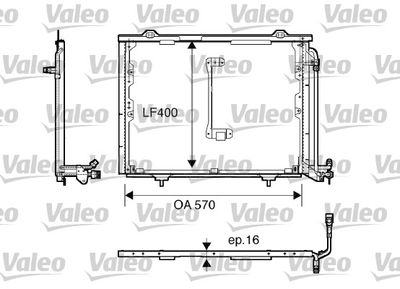 KLİMA RADYATÖRÜ MERCEDES C – VL816900