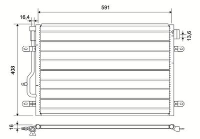 KLİMA RADYATÖRÜ AUDI A4 – VL817569