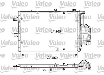 KLİMA RADYATÖRÜ OPEL CORSA C 1.7 – VL817610