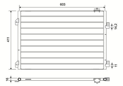 KLİMA RADYATORU (KONDANSER) SYMBOL II THALIA 1,5DCI 05-> – VL817646
