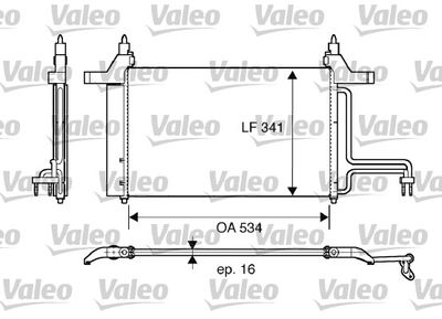 KLİMA RADYATÖRÜ FIAT STILO – VL817669