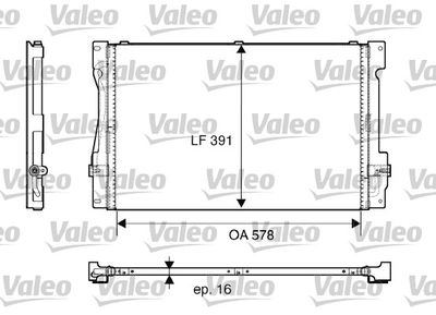 KLİMA RADYATÖRÜ VOLVO 850-C70-S70 – VL817675