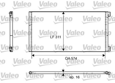 KLİMA RADYATÖRÜ FIAT PUNTO II – VL817684