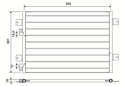 KLİMA RADYATÖRÜ RENAULT MEGANE – VL817701