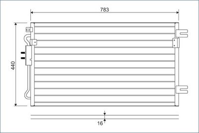 KLİMA RADYATÖRÜ CHRYSLER VOYAGER & GD VOYAGER – VL817739