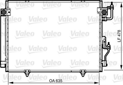 KLİMA RADYATORU MITSUBISHI PAJERO 00->06 – VL817790