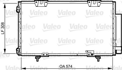 KLİMA RADYATORU TOYOTA AVENSIS 97>03 CARINA CORONA ST191 92>97 – VL817802