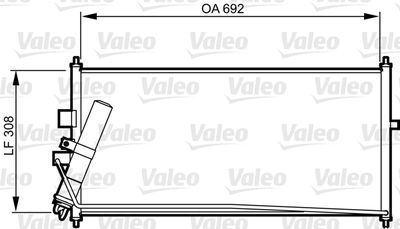 KLİMA RADYATORU NISSAN ALMERA II 02> – VL817822