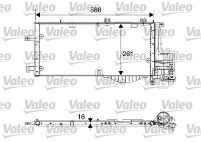 KLİMA RADYATORU CORSA C TIGRA B COMBO C Y13DT – Z13DT – Z13DTJ – Z13DTH – Z17DTH – VL817844
