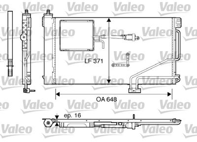 KLİMA RADYATÖRÜ MERCEDES CLASS C – VL817849