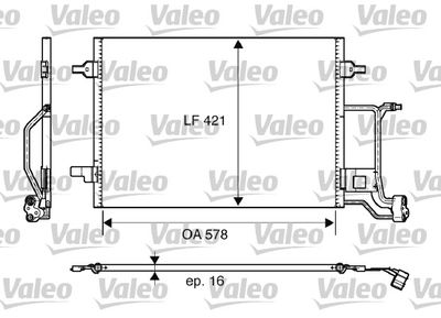 KLİMA RADYATÖRÜ AUDI A6 – VL817997