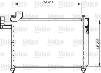 KLİMA RADYATORU MAZDA 323 98>01 – VL818088