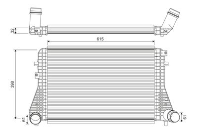 TURBO RADYATÖRÜ VOLKSWAGEN GOLF BEETLE – VL818372