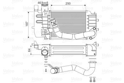 TURBO RADYATÖRÜ TOYOTA YARIS – VL818655