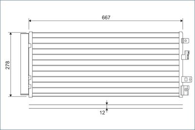 KLİMA RADYATÖRÜ OPEL CORSA E – VL822575