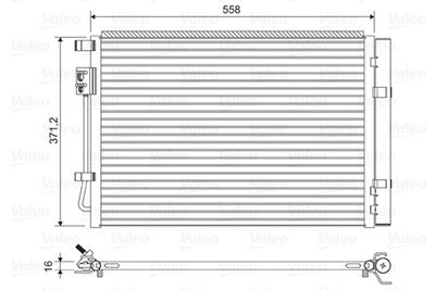 KLİMA RADYATÖRÜ HYUNDAI I20 II – VL822597