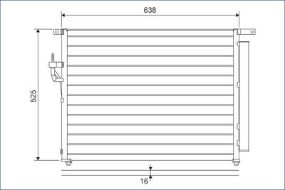 KLİMA RADYATÖRÜ FORD RANGER(TKE) – VL822603