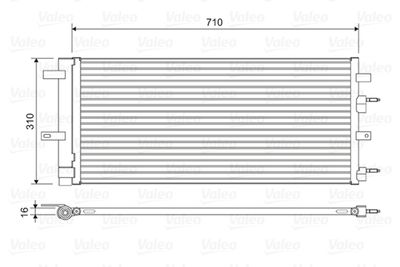 KLİMA RADYATÖRÜ FORD MONDEO V – VL822618