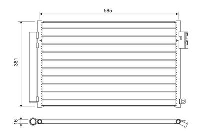 KLİMA RADYATÖRÜ FIAT 500L TIP0 – VL822641