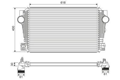 TURBO RADYATÖRÜ VOLKSWAGEN AMAROK – VL822915