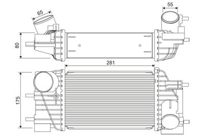 TURBO RADYATÖRÜ NISSAN JUKE – VL822919