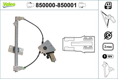 CAM MEKANİZMASI ÖNSOL ALFA ROMEO 75 – VL850000