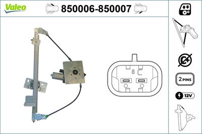CAM MEKANİZMASI ÖNSAĞ ALFA ROMEO 164 – VL850007