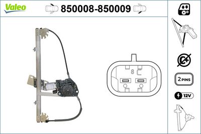 CAM MEKANİZMASI ÖNSAĞ ALFA 145-146 – VL850009