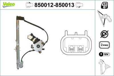 CAM MEKANİZMASI ÖNSAĞ ALFA 156 97 – VL850013