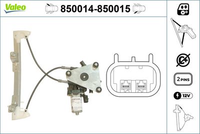 CAM MEKANİZMASI ARKASOL ALFA 156 97 – VL850014