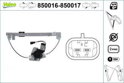 CAM MEKANİZMASI ÖNSAĞ ALFA 147 2000 – VL850017