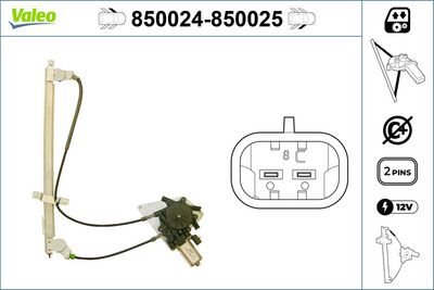 CAM MEKANİZMASI ÖNSOL AUDI 100 A4 A6 – VL850024
