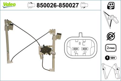 CAM MEKANİZMASI ÖNSOL AUDI A4 94 – VL850026